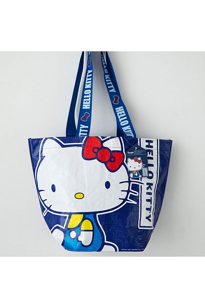 Choice 1Pcs Kitty Sanrio Hello Kitty Printed Shoulder Shopping Bag Kawaii Kt Cat Large Capacity Reusable Ec