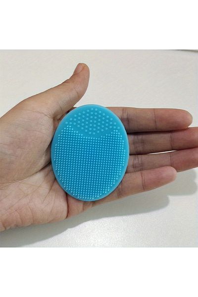 Choice 1pc blue Soft Facial cleaning tools Blackhead Remover Oil Lip Peeling Off Safe Double-sided Face Was