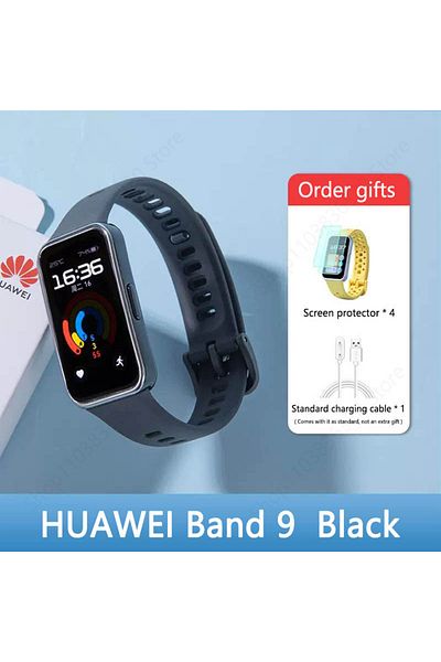 Choice Black 2024 New Original HUAWEI Band 9 Smart bracelet 1.47'' AMOLED Screen Heart Rate 2 Weeks Battery