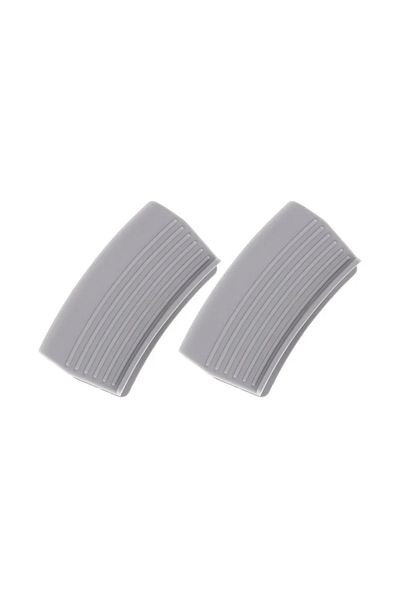 Choice Grey Pot Handle Silicone Grip Padsilicone Grey And Off-white Environmentally Friendly Materialheat I