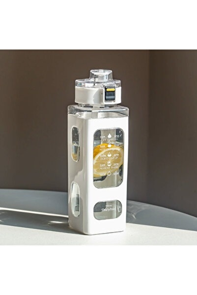 Choice 0.7L WHITE 1 piece white 700ml sports water bottle, portable sippy cup. Suitable for outdoor, sports