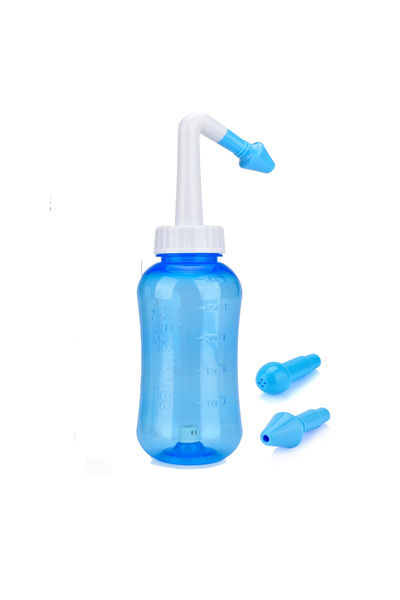 Choice Blue 300ML Nasal Wash Sinusitis Nose Cleaner for Adults Child Allergic Rhinitis Treatment Nasal Irri