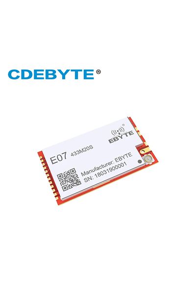 Choice Cc1101 433mhz 868mhz 915mhz 20dbm Spi Smd Wireless Transceiver Pa E07 Series Module Stamp Hole E...