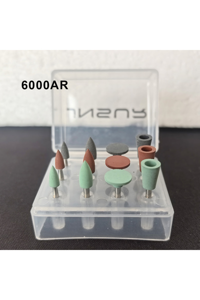 choice2 6000AR JNSUR Dentist Polisher Kit For Ceramics Composite Metal Alloy ...