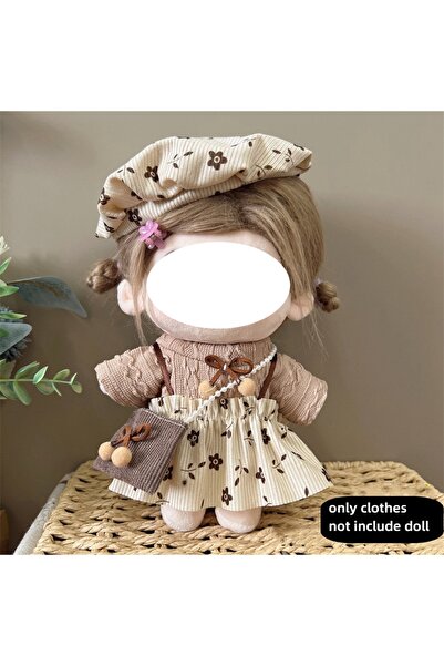 Choice only clothes vintage flower Pretty Dress Clothes for 20cm Cotton Plush...