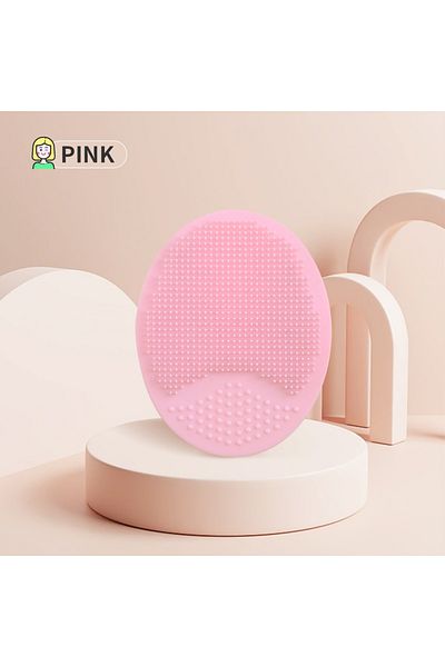 Choice Pink Wash A Face To Brush,1pcs Silicone Cute Sucker Mini Cleansing Cleaning Brush For Face Washing