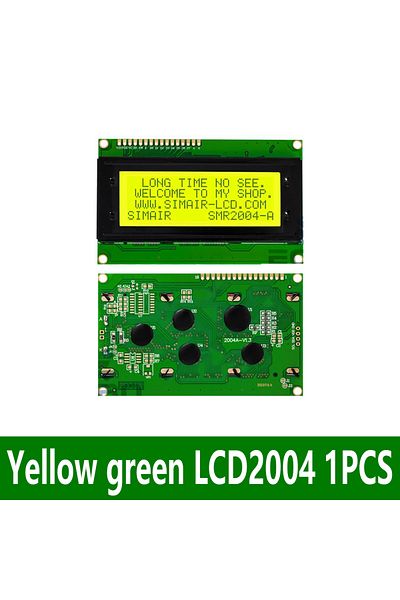 Choice green lcd2004 1PCS 1PCS LCD2004+I2C 2004 20x4 2004A blue screen HD44780 Character LCD /w IIC/I2C Ser