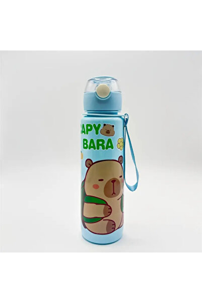 Choice 700ml Green 700ml Leak-Proof Water Bottle Visually Appealing Bear Water Bottle with Carry Strap - Po