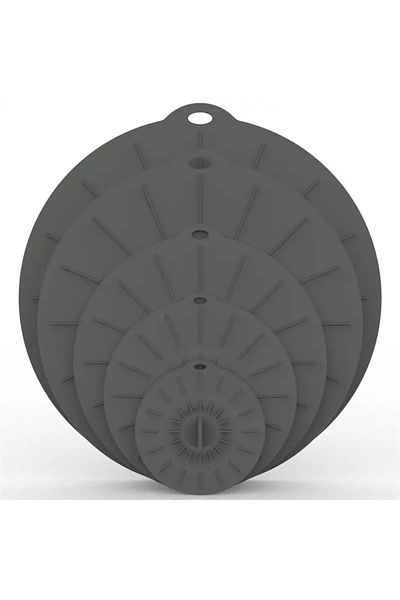 Choice 5pcs gray 5pcs Environment-friendly Preservation Cover Food Ftorage Can Be Used For Refrigerators Mi