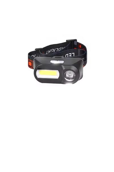 Brangdy KX1804 XPE+COB Multi Function Headlight LED Head Lamp Strong Light USB Charging Head Mounted Flashli