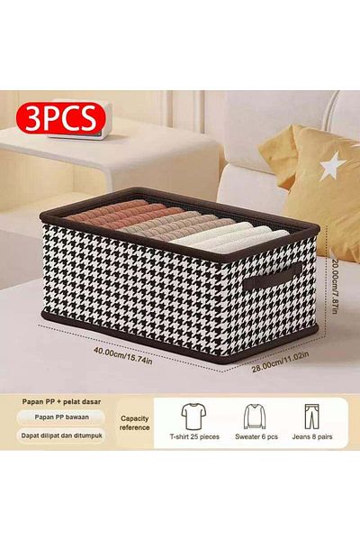 Choice 26L black 1Pc Containers for Organizing Clothing Foldable Closet Washable Wardrobe Organizers Linen