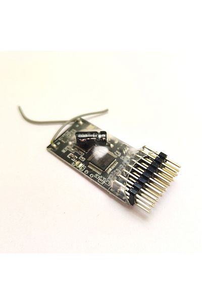 Choice RM601 6CH Receiver With Antanna 6 channal Receptor PPM Output Compatible Spektrum DSM2 DSMX DX6i ...
