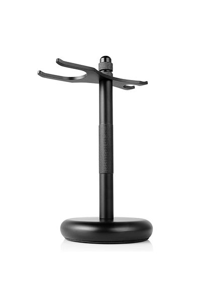Choice Black Deluxe Chrome Razor and Brush Stand - The Best Safety Razor Stand. This Will Prolong The Life