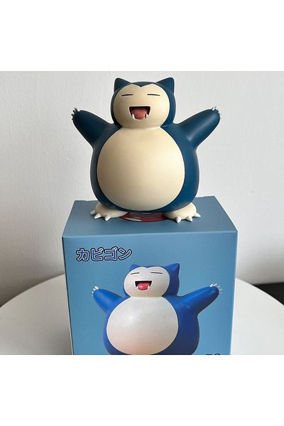 Choice with box New Anime Pokemon Snorlax Anime Figure Table Decorations Pvc Action Figures Gk Statue Colle