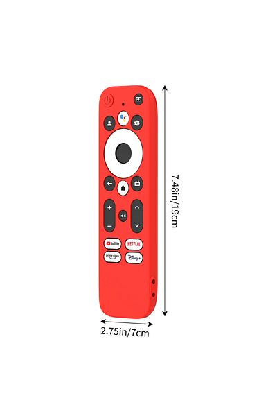 Choice Red Remote Controls Case for MECOOL KD3 Anti-Drop and Anti-Slip with Precise Cutting Design Suitable