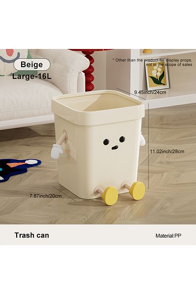 Choice B3176-3 "uforu Household Creative Trash Can Toilet Living Room Bathroom Lovely Liddless Trash Ca