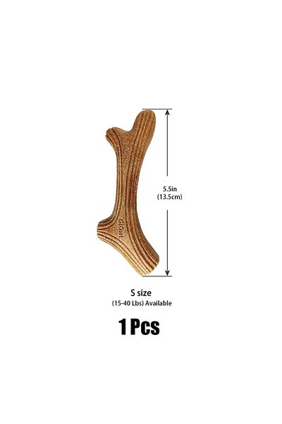 Choice S 13.5cm 5.31inch 1 Dog Chew Toys Real Wooden Deer Antlers for Aggressive Chewers Large Dog Chewing