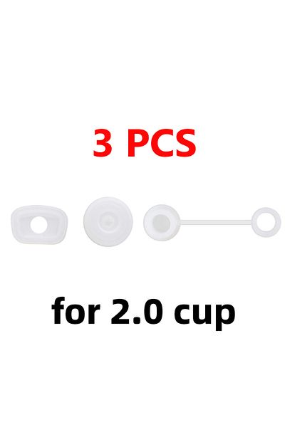 Choice 3pcs set for 2.0 cup Silicone Spill Proof Water Cup Compatible with Stanley Cup 1.0 40oz 30oz Tumble