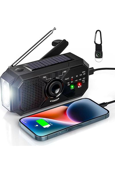 Choice with package Portable Solar Radio, Emergency Kits first Aid Radio with Crank, Dynamo AM/FM Radio,Bla