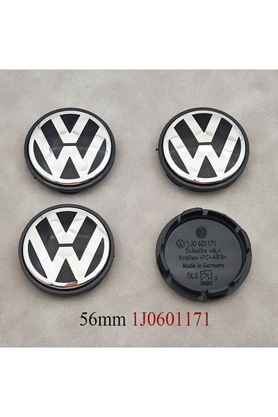 Choice 56mm 4pcs 1J0601171 4pcs 56mm Car Wheel Center Caps Rim Hub Caps For VW Golf 4 5 6 Passat Jetta Beet