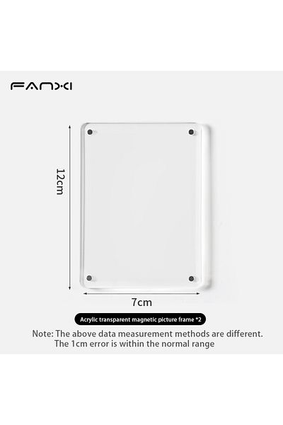 Choice 2PCS Picture frame Magnetic Bulletin Board with Stand Magnetic Board for Tabletop with Magnetic Clam
