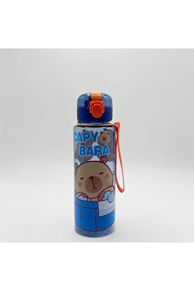 Choice 700ml Class blue 700ml Leak-Proof Water Bottle Visually Appealing Bear Water Bottle with Carry Strap