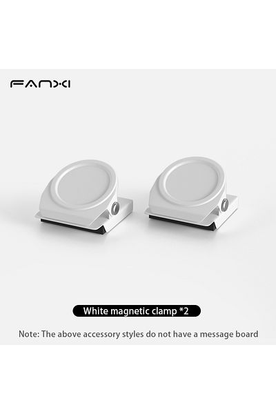 Choice White clamp Magnetic Bulletin Board with Stand Magnetic Board for Tabletop with Magnetic Clamp Metal