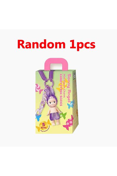 Choice A random 1pcs Handmade Doll Candy House Series Blind Box Cute Doll Keychain Pendant Trendy Handmade