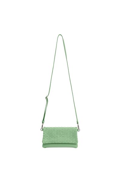 FREDsBRUDER Weave Harmony Clutch Tasche Leder 22 Cm