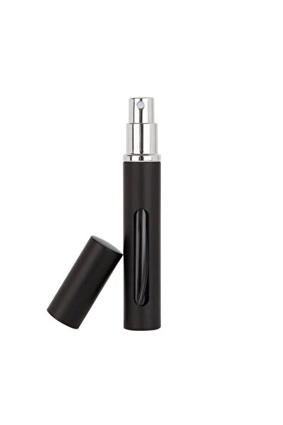 Choice1 زجاجة عطر سوداء محمولة قابلة لإعادة التعبئة، سعة ٥ مل - زجاجة رذاذ فا...
