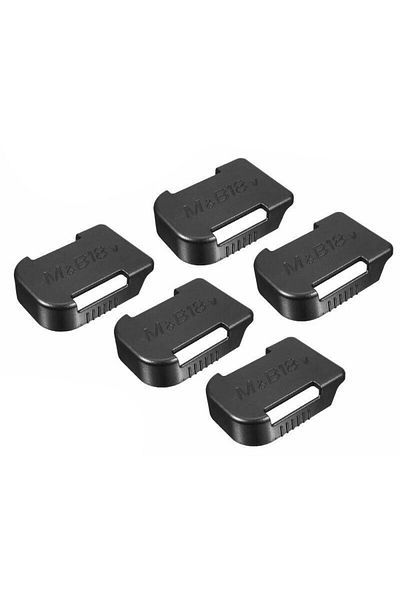 Choice Black 5 Pcs Battery Storage Rack Holder Case For Makita For Bosch 14.4v 18v Fixing Devices Power Bat