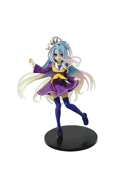 Takara Tomy No box 19CM Anime NGNL No Game No Life White "Figure Anime PVC Anime Action Figures Model Collection