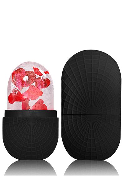Choice 1PC-Black Ice Roller for Face and Eyes Silicone Ice Mold, Cooling and Firming Facial Skin Ice Roller