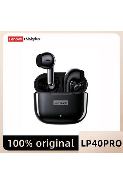 Choice LP40PRO black Original Lenovo LP40 Pro TWS Earphones Wireless Bluetooth 5.1 Sport Noise Reduction He
