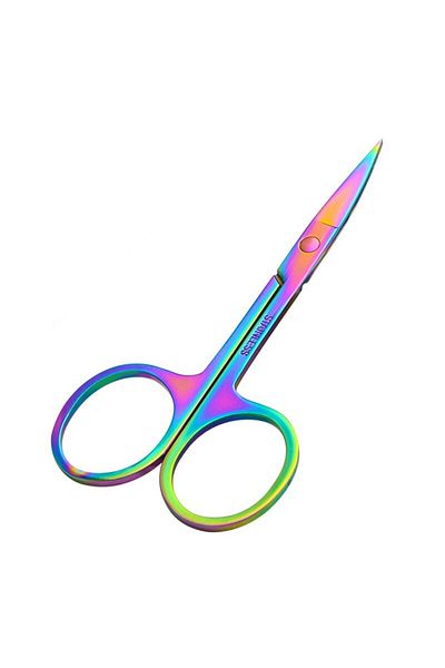 Choice Color 1 Pcs Professional Stainles Nails Eyebrow Nose Eyelash Cuticle Trimmer Epilator Scissor Manicu