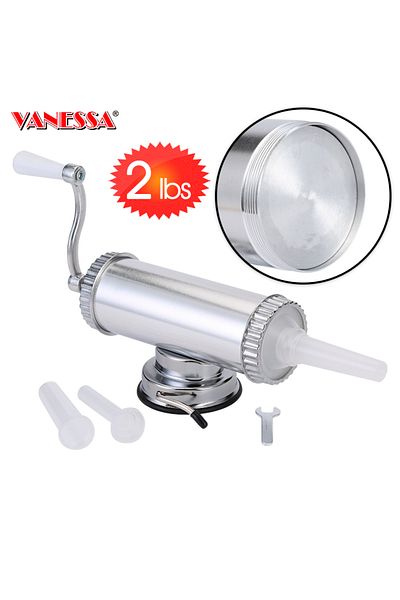 Choice 2 LBS MASTER FENG Sausage Stuffer Homemade Manual Sausage Maker Sausage Meat Filling Machine
