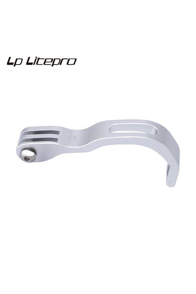 Choice Silver LP LITEPRO Folding Bike Headlight Holder EIEIO Aluminium Alloy Light Bracket For Brompton Bic