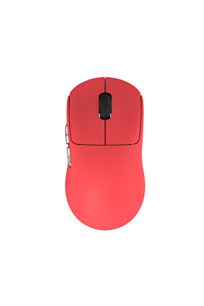 Choice1 ماوس ألعاب لاسلكي من كايسونا أزتيك باللون الأحمر الأزتيكي، معدل استجا...