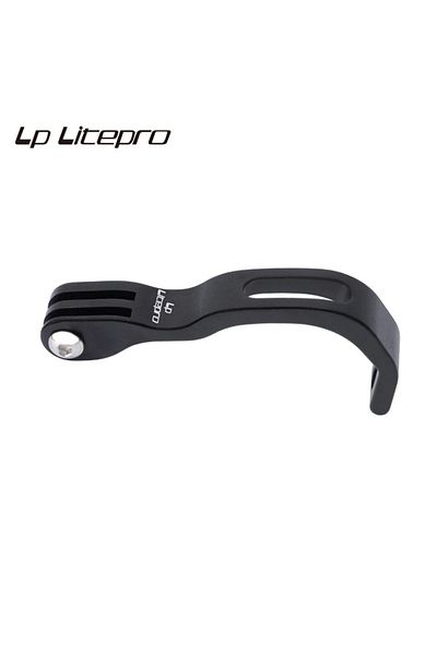 Choice Black LP LITEPRO Folding Bike Headlight Holder EIEIO Aluminium Alloy Light Bracket For Brompton Bicy