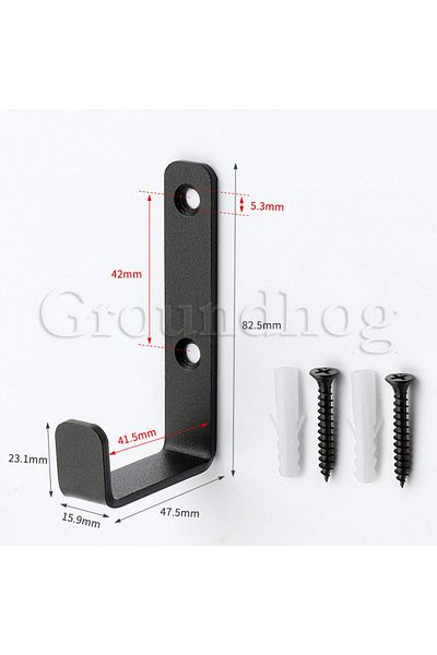 Choice 82.5mm 2Pcs Coat Rack Hooks Wall Mounted, Bath Towel Rope Hooks for Kitchen, Door, Cabinet, Bathroom
