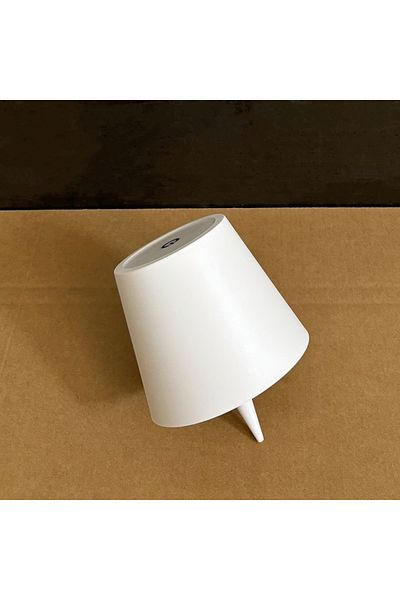 Choice 01-white Rechargeable LED Table Lamp Touch Switch 3 Colors Desk Night Light Wine Bottle Light for Ba