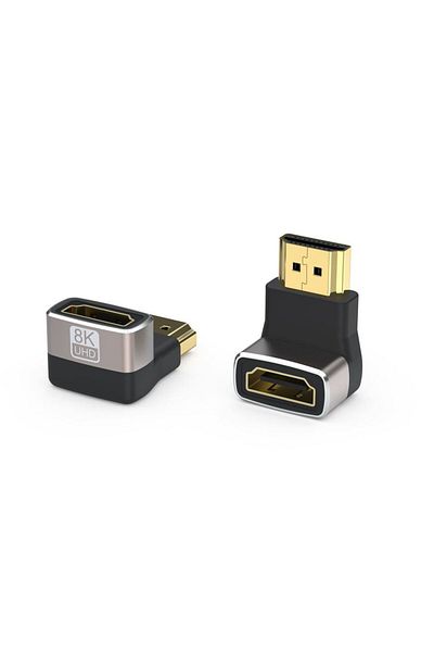 Choice محول HDMI ذكر إلى أنثى بزاوية قائمة 90 درجة لأعلى*0 محول HDMI ذكر إلى HDMI ذكر microHDMI إلى HDMI