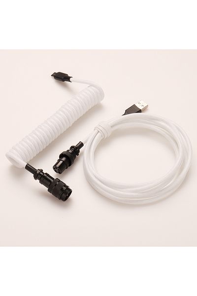 Choice كابل D5 LANO USB A إلى Type C بطول 1.5 متر للوحة مفاتيح الألعاب الميكانيكية مزود بسلك مزدوج الأكمام مع منفذ GX16 قابل للفصل