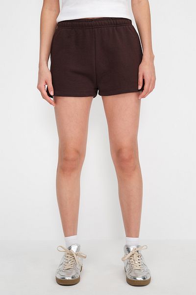 Addax Shorts with Elastic Waist and Pockets Ş1010-N12