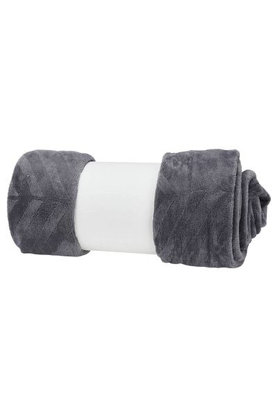 Homelux Pled with fleece look, 160x130 cm, petrol