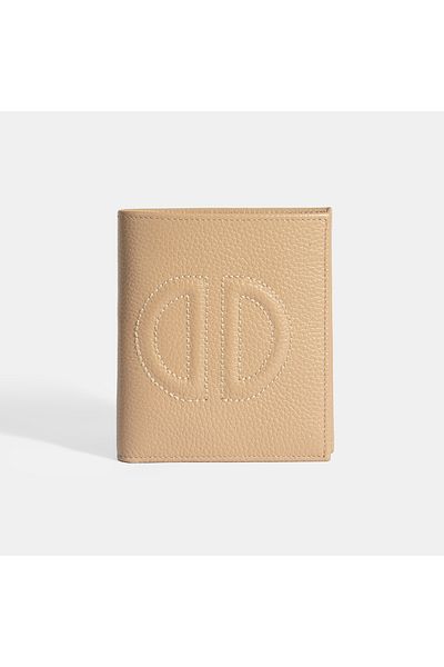 Desa Women's Beige Leather Wallet