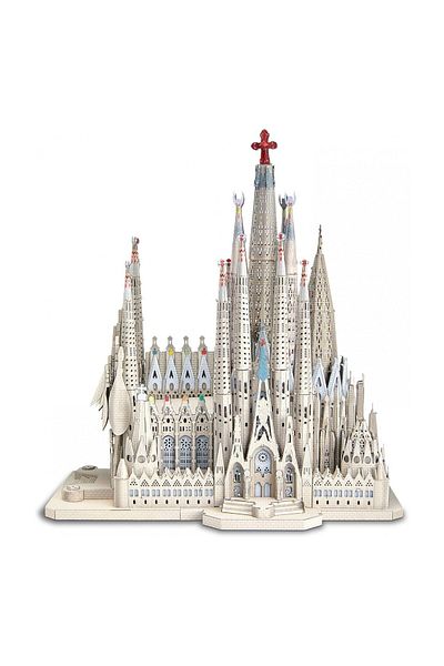 ROKR 3D Puzzle, La Sagrada Familia, Piececool, Metal, 450 pieces