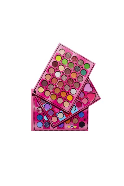 SOHO Trusa de Machiaj, KEVIN & COCO, Mean Girl Rose, Fard de Pleoape, Ilumina...