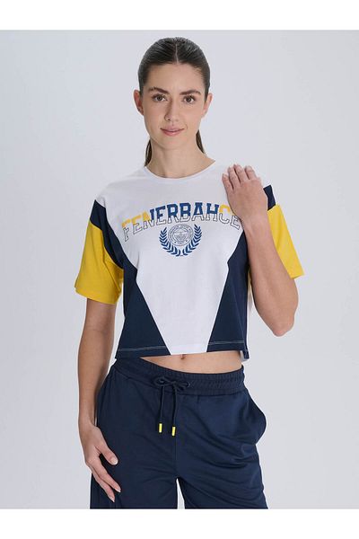 Fenerium Tričko Fenerbahce 3 Farbblock Damen College