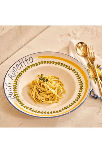 Bella Maison Lemoncello Porcelain Pasta Plate (27 cm)